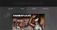 Desktop Screenshot of fahnenflucht.com